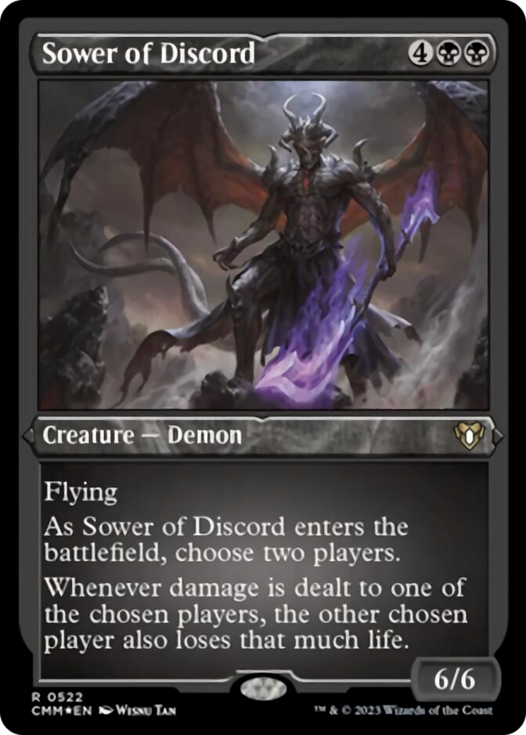 Sower of Discord (Foil Etched) [Commander Masters] | L.A. Mood Comics and Games