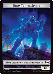 Ninja Turtle Spirit // Food Double-Sided Token [Teenage Mutant Ninja Turtles Tokens] | L.A. Mood Comics and Games