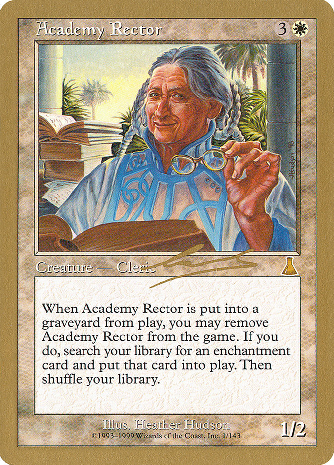 Academy Rector (Nicolas Labarre) [World Championship Decks 2000] | L.A. Mood Comics and Games