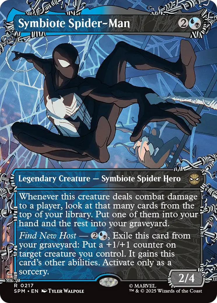 Symbiote Spider-Man (Borderless) [Marvel's Spider-Man] | L.A. Mood Comics and Games