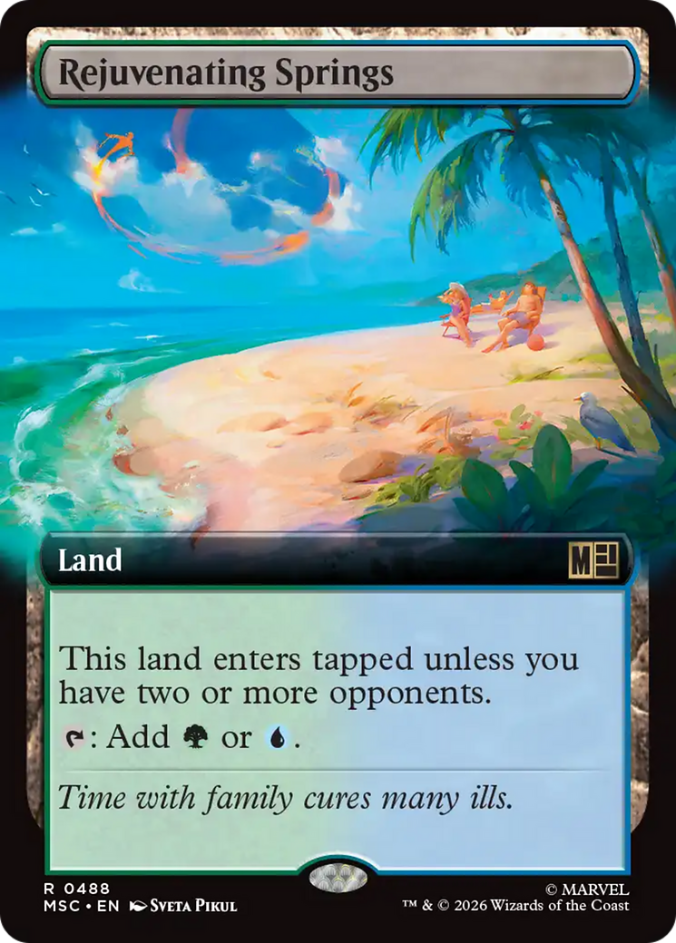 Rejuvenating Springs (Extended Art) [Marvel Super Heroes Commander] | L.A. Mood Comics and Games