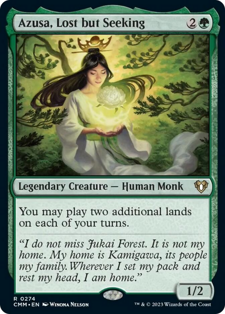 Azusa, Lost but Seeking [Commander Masters] | L.A. Mood Comics and Games