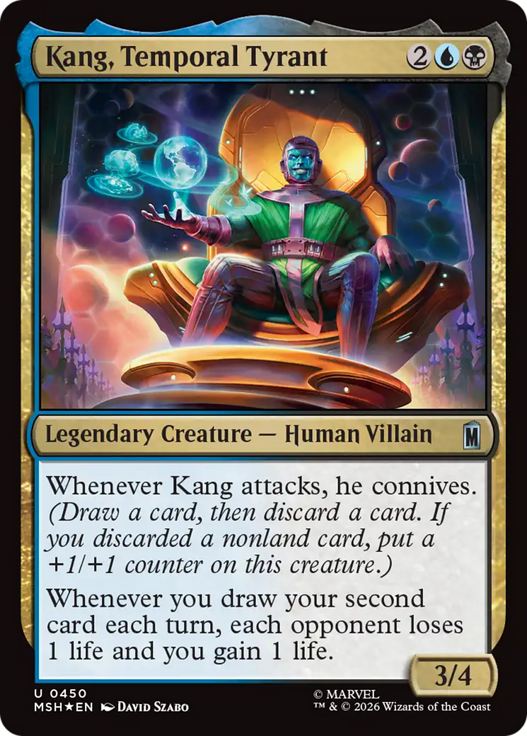 Kang, Temporal Tyrant (Surge Foil) [Marvel Super Heroes] | L.A. Mood Comics and Games