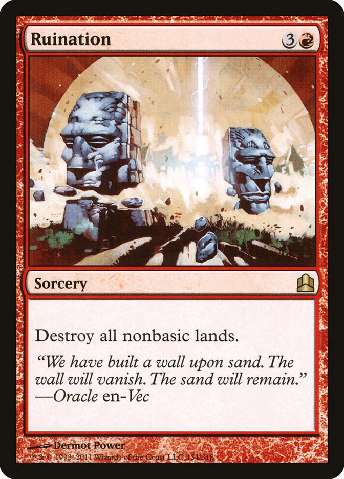 Ruination [Commander 2011] | L.A. Mood Comics and Games