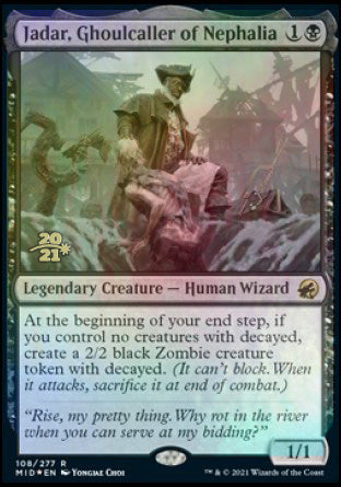 Jadar, Ghoulcaller of Nephalia [Innistrad: Midnight Hunt Prerelease Promos] | L.A. Mood Comics and Games