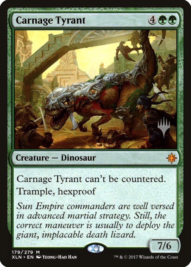 Carnage Tyrant (Promo Pack) [Ixalan Promos] | L.A. Mood Comics and Games