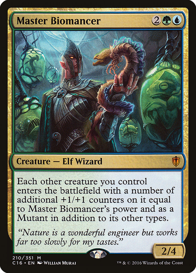 Master Biomancer [Commander 2016] | L.A. Mood Comics and Games