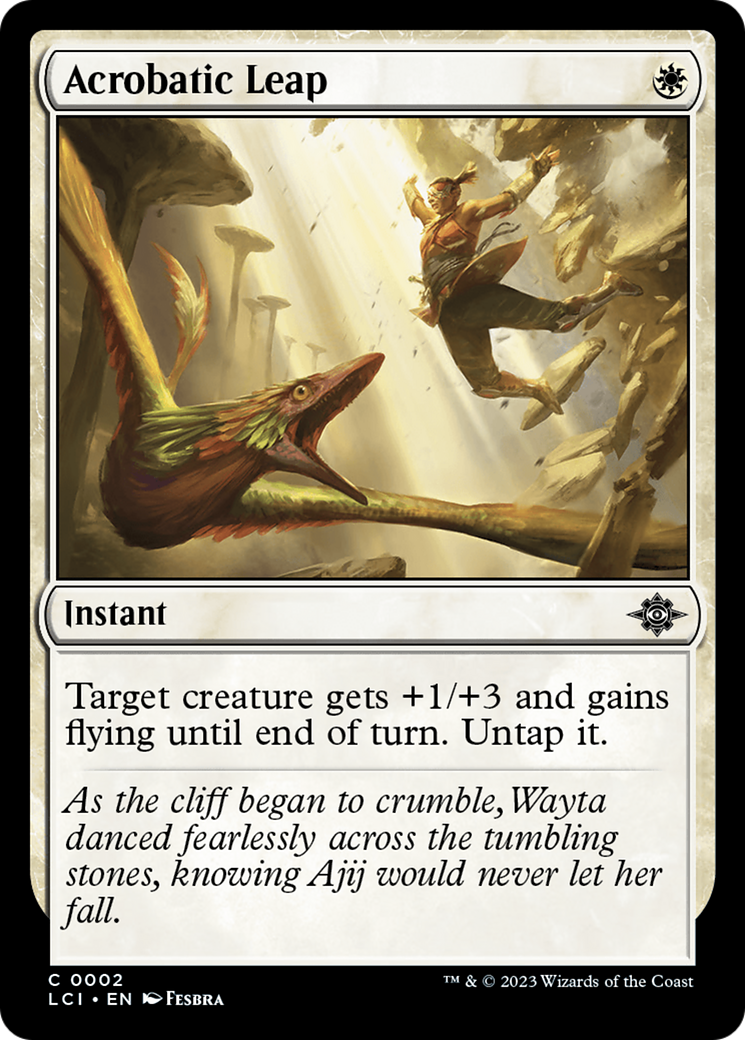 Acrobatic Leap [The Lost Caverns of Ixalan] | L.A. Mood Comics and Games