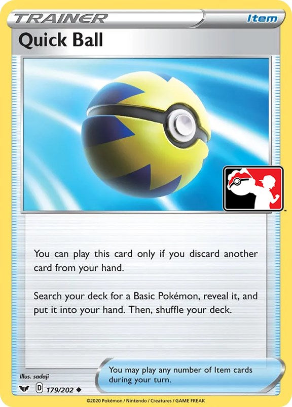 Quick Ball (179/202) [Prize Pack Series One] | L.A. Mood Comics and Games