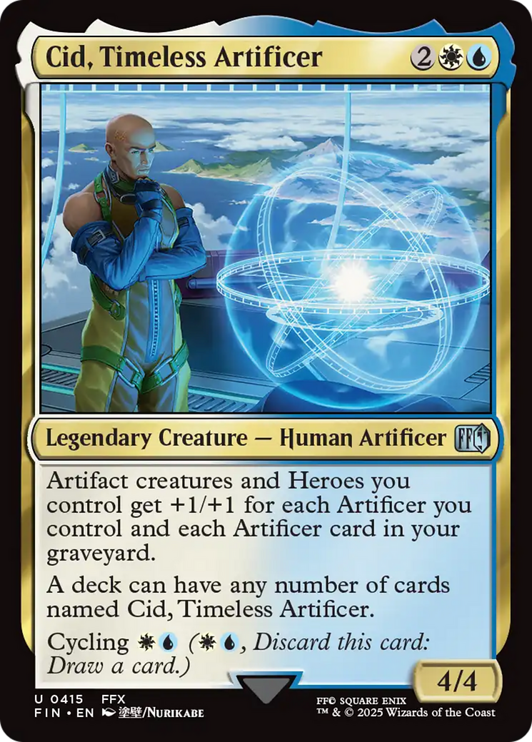Cid, Timeless Artificer (0415) [FINAL FANTASY] | L.A. Mood Comics and Games