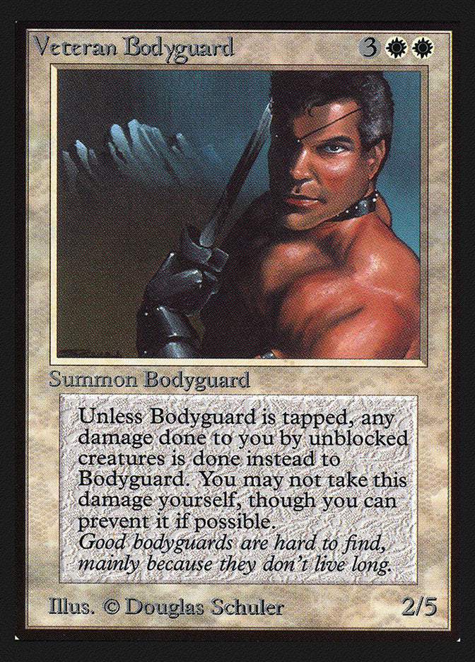 Veteran Bodyguard [International Collectors' Edition] | L.A. Mood Comics and Games