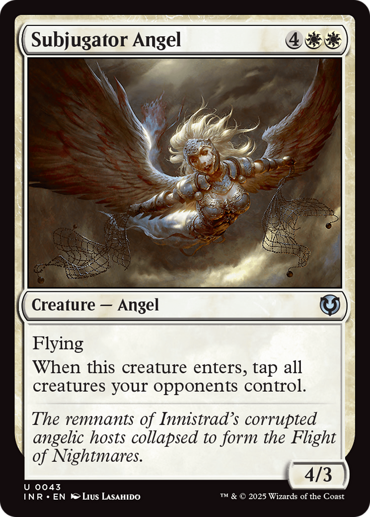 Subjugator Angel [Innistrad Remastered] | L.A. Mood Comics and Games