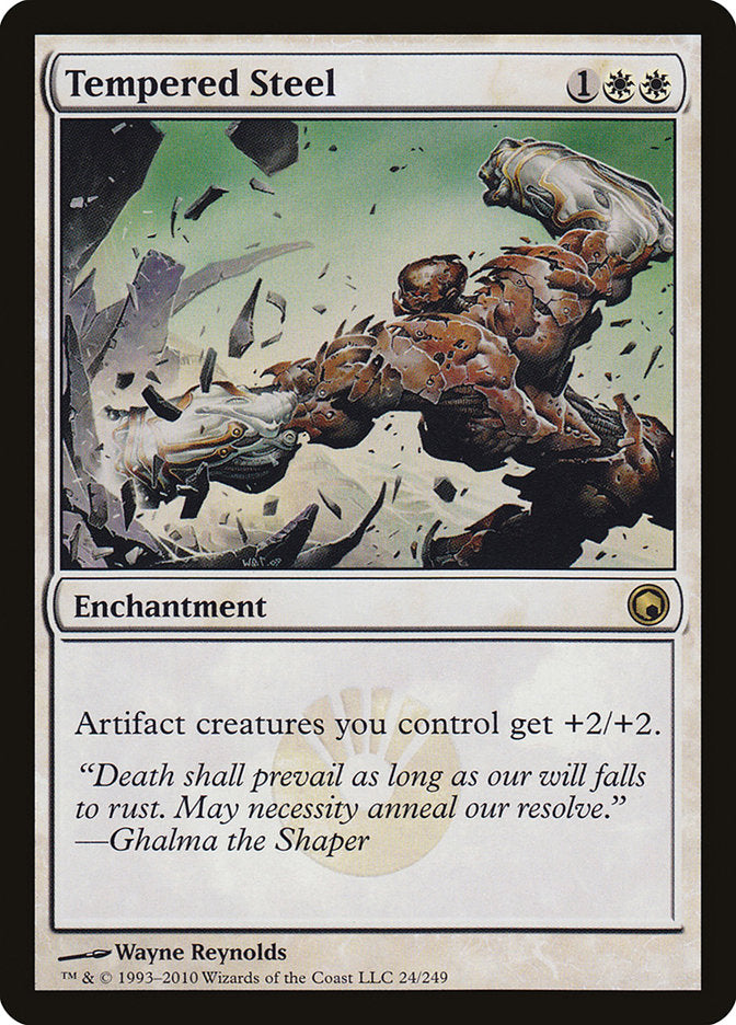 Tempered Steel [Scars of Mirrodin] | L.A. Mood Comics and Games