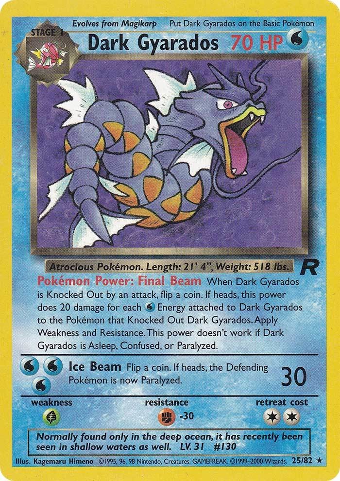 Dark Gyarados (25/82) [Team Rocket Unlimited] | L.A. Mood Comics and Games