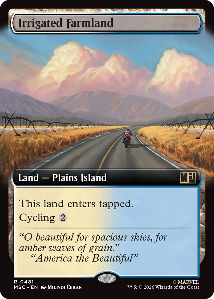 Irrigated Farmland (Extended Art) [Marvel Super Heroes Commander] | L.A. Mood Comics and Games