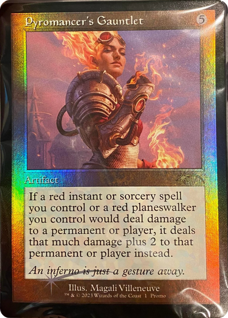 Pyromancer's Gauntlet (Retro) [Media Promos] | L.A. Mood Comics and Games