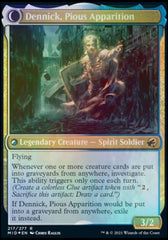 Dennick, Pious Apprentice // Dennick, Pious Apparition [Innistrad: Midnight Hunt Prerelease Promos] | L.A. Mood Comics and Games