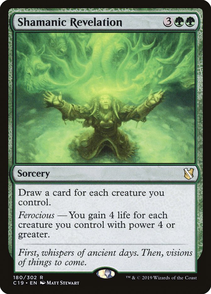 Shamanic Revelation [Commander 2019] | L.A. Mood Comics and Games