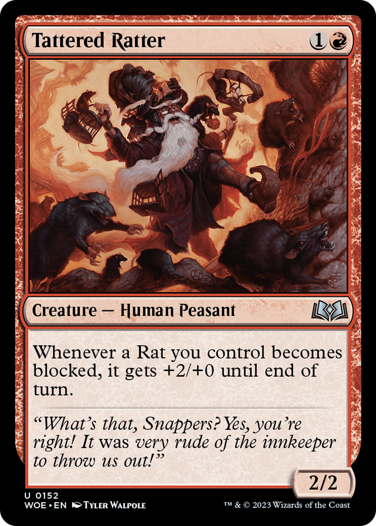Tattered Ratter [Wilds of Eldraine] | L.A. Mood Comics and Games