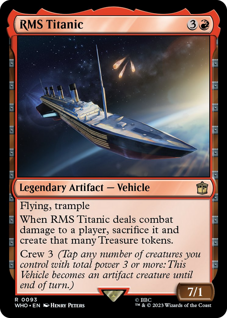 RMS Titanic [Doctor Who] | L.A. Mood Comics and Games