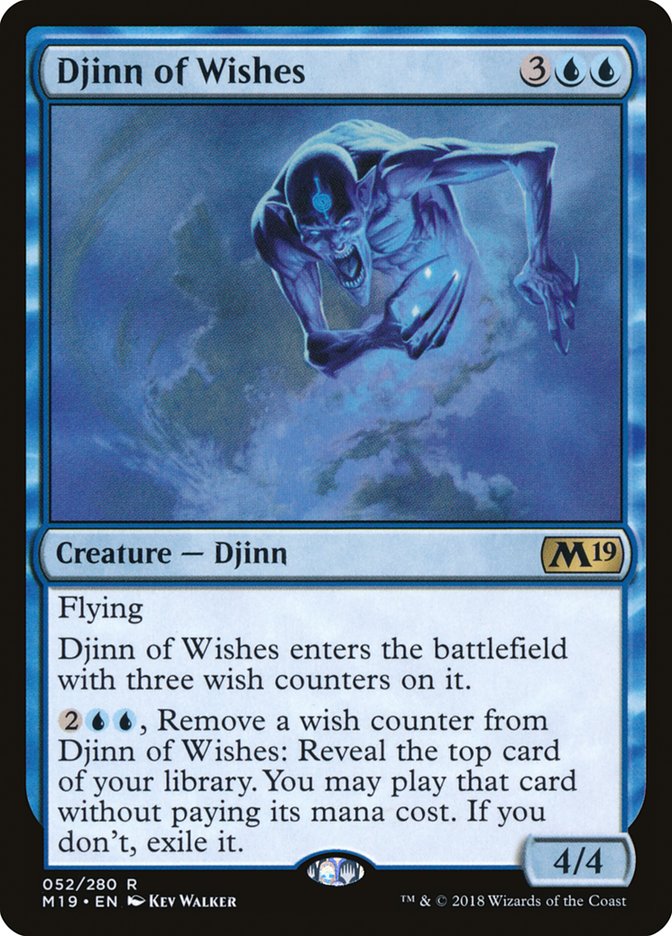 Djinn of Wishes [Core Set 2019] | L.A. Mood Comics and Games