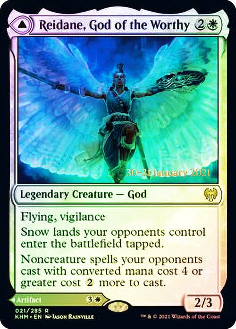 Reidane, God of the Worthy // Valkmira, Protector's Shield [Kaldheim Prerelease Promos] | L.A. Mood Comics and Games