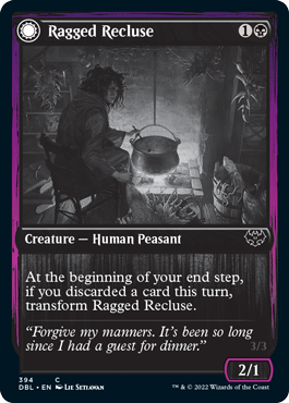 Ragged Recluse // Odious Witch [Innistrad: Double Feature] | L.A. Mood Comics and Games