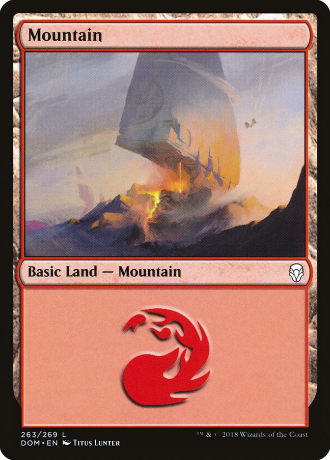 Mountain (263) [Dominaria] | L.A. Mood Comics and Games
