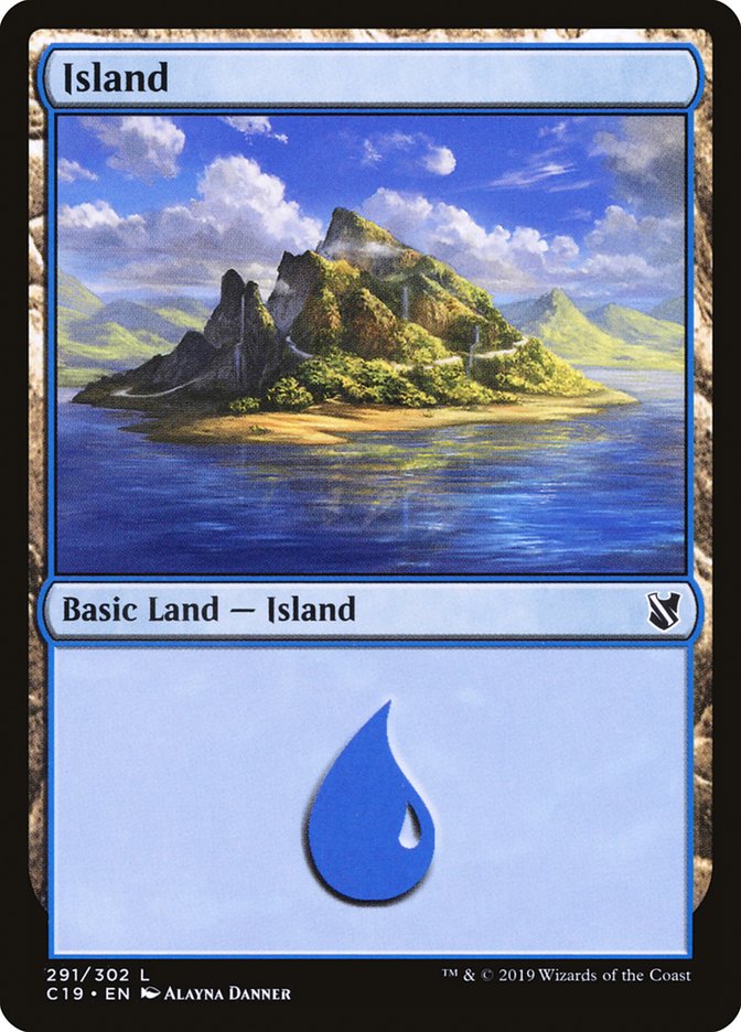 Island (291) [Commander 2019] | L.A. Mood Comics and Games