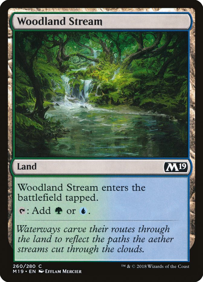 Woodland Stream [Core Set 2019] | L.A. Mood Comics and Games