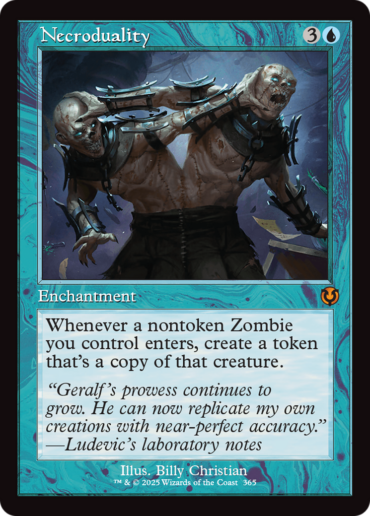 Necroduality (Retro Frame) [Innistrad Remastered] | L.A. Mood Comics and Games