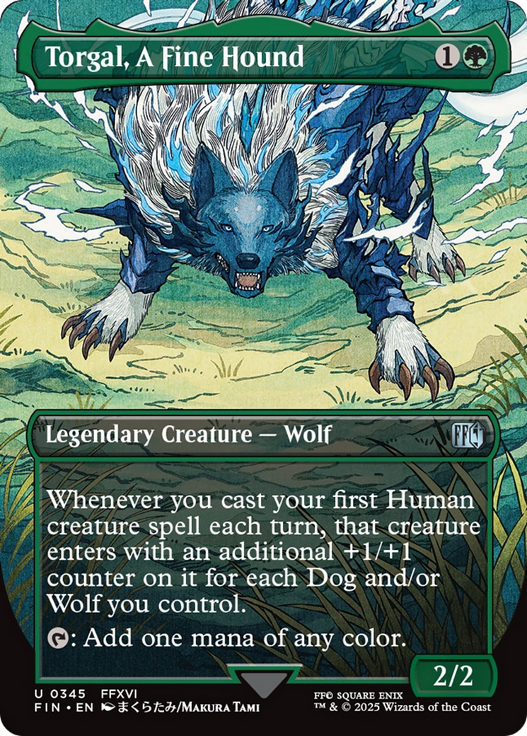 Torgal, A Fine Hound (Borderless) [FINAL FANTASY] | L.A. Mood Comics and Games