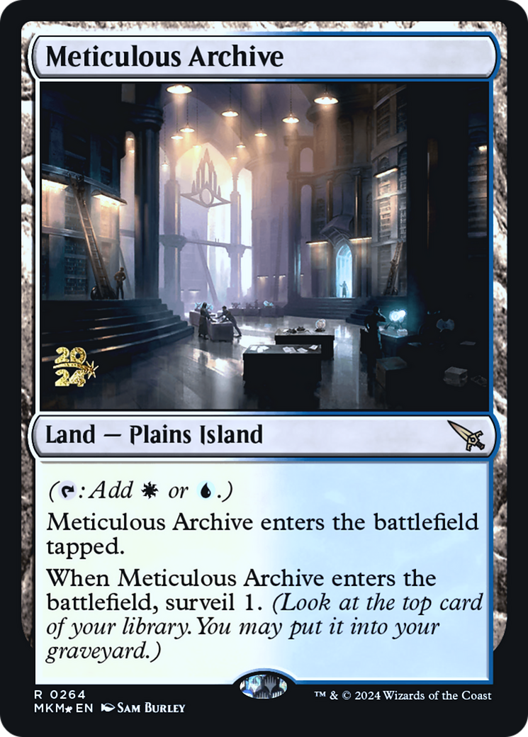 Meticulous Archive [Murders at Karlov Manor Prerelease Promos] | L.A. Mood Comics and Games