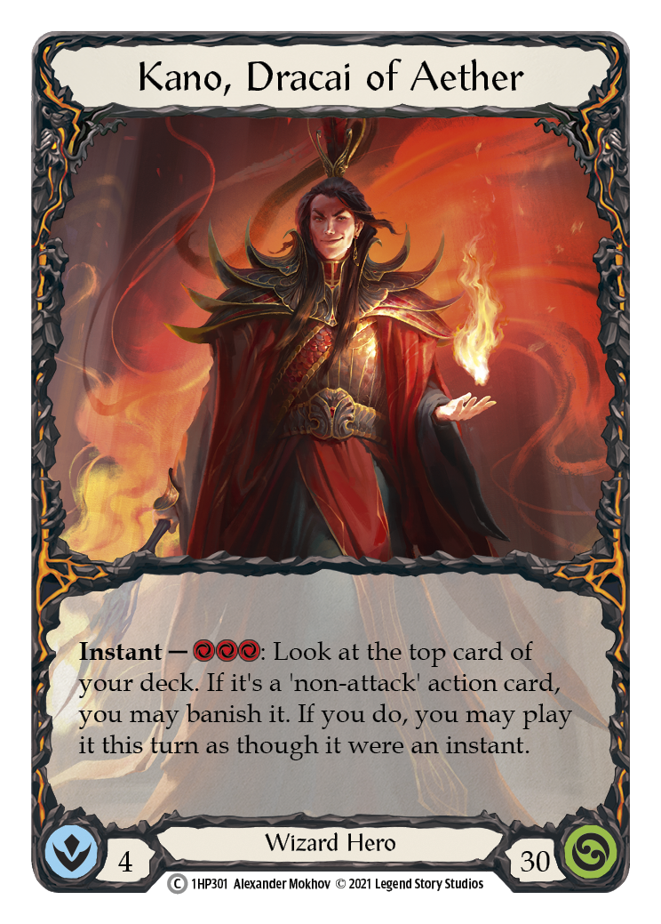 Kano, Dracai of Aether [1HP301] (History Pack 1) | L.A. Mood Comics and Games