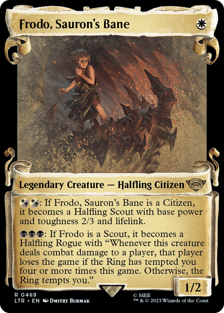 Frodo, Sauron's Bane [The Lord of the Rings: Tales of Middle-Earth Showcase Scrolls] | L.A. Mood Comics and Games