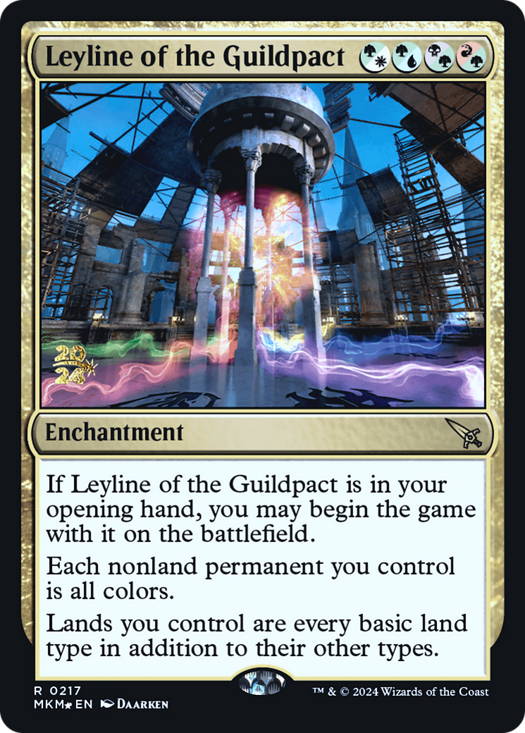 Leyline of the Guildpact [Murders at Karlov Manor Prerelease Promos] | L.A. Mood Comics and Games