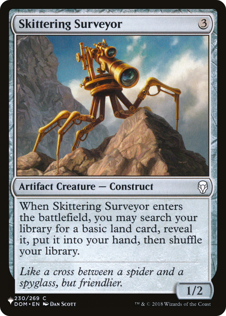 Skittering Surveyor [The List] | L.A. Mood Comics and Games