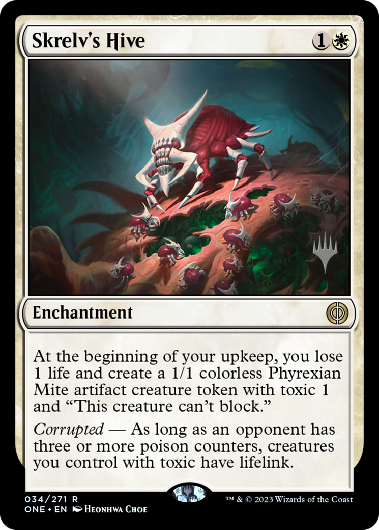 Skrelv's Hive (Promo Pack) [Phyrexia: All Will Be One Promos] | L.A. Mood Comics and Games