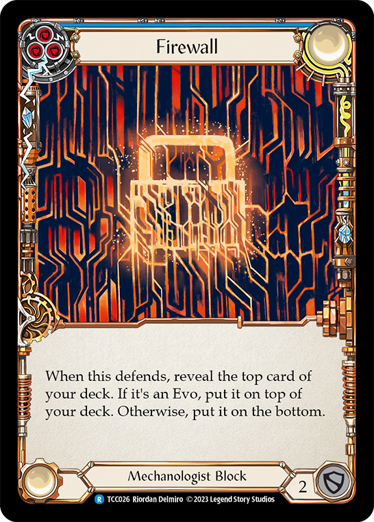 Firewall (Blue) [TCC026] (Round the Table: TCC x LSS) | L.A. Mood Comics and Games