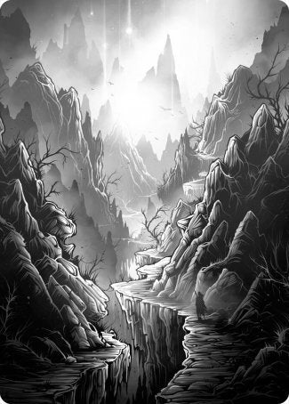Mountain Art Card [Innistrad: Midnight Hunt Art Series] | L.A. Mood Comics and Games