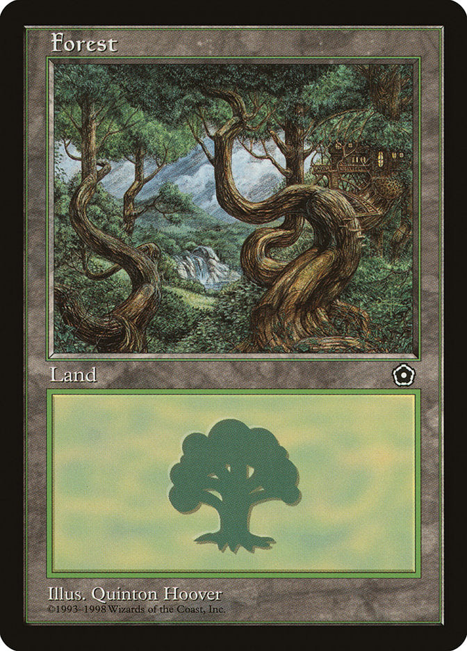 Forest (Treehouse on Right / Green Signature) [Portal Second Age] | L.A. Mood Comics and Games
