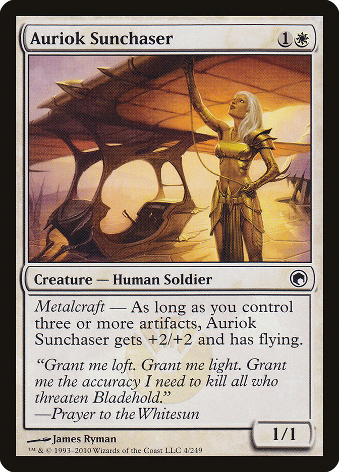 Auriok Sunchaser [Scars of Mirrodin] | L.A. Mood Comics and Games