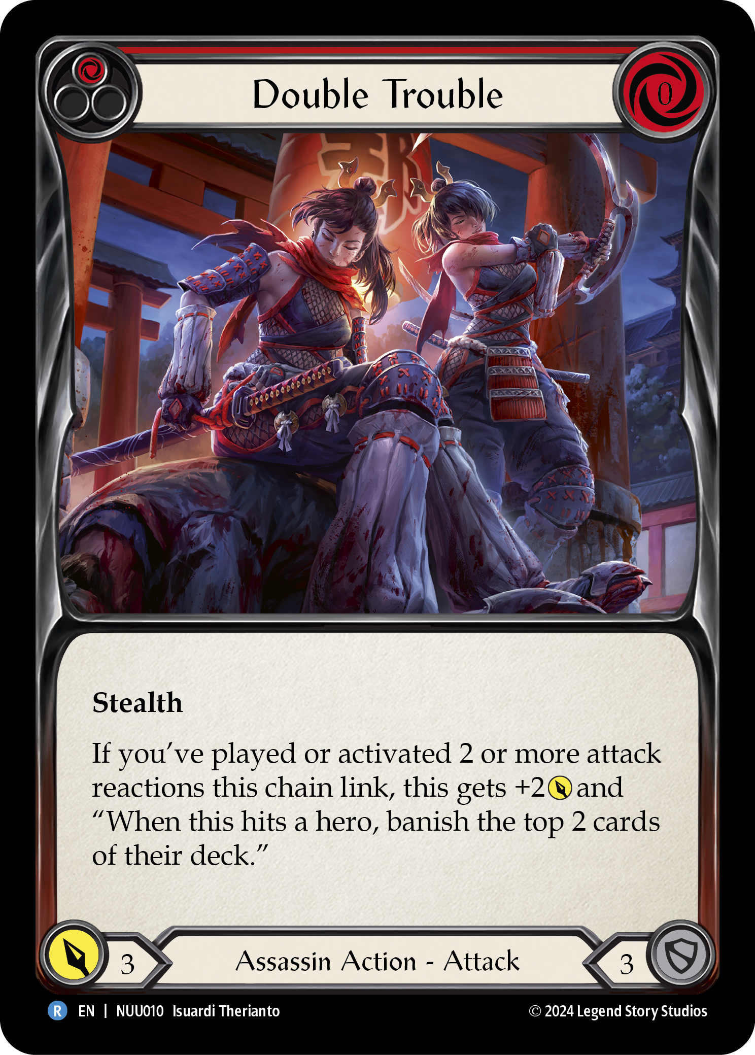 Double Trouble [NUU010] (Part the Mistveil Nuu Blitz Deck) | L.A. Mood Comics and Games