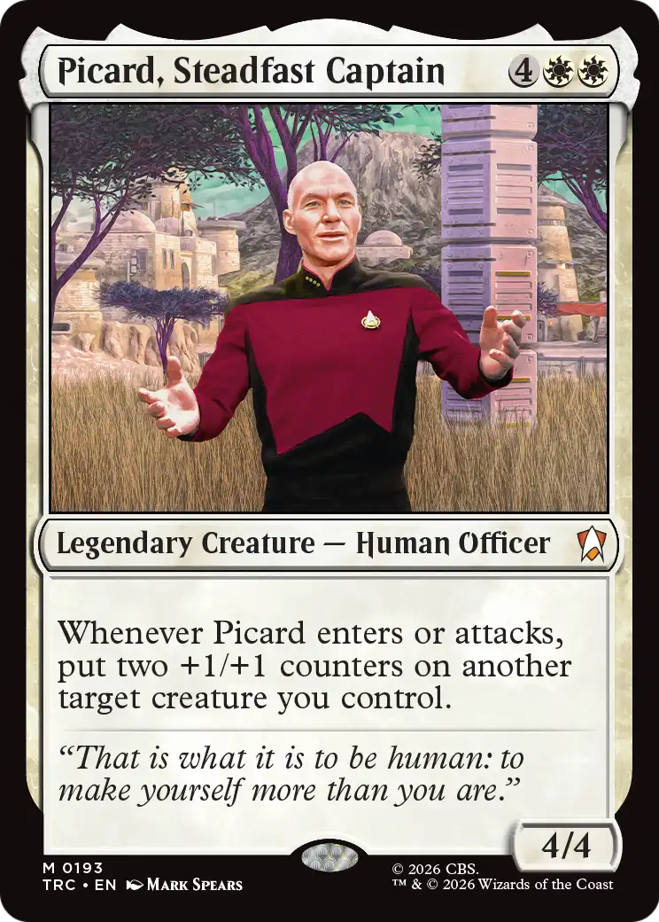 Picard, Steadfast Captain [Star Trek Commander] | L.A. Mood Comics and Games
