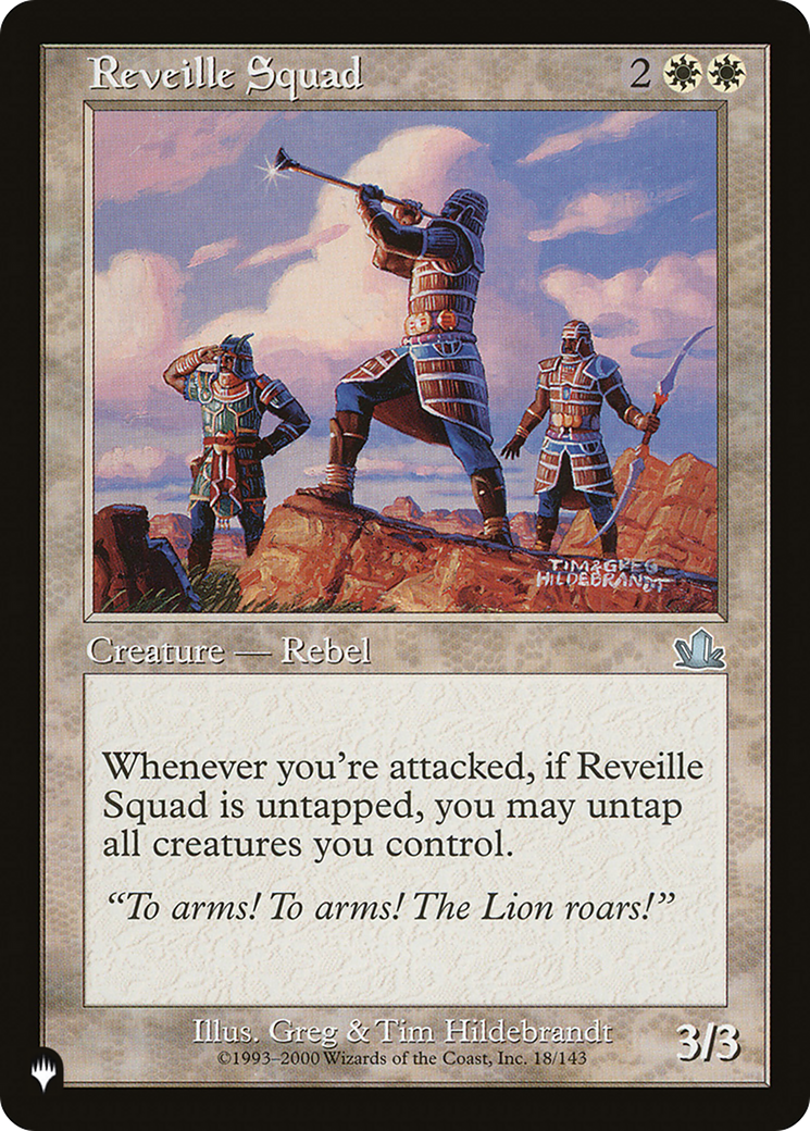 Reveille Squad [The List] | L.A. Mood Comics and Games