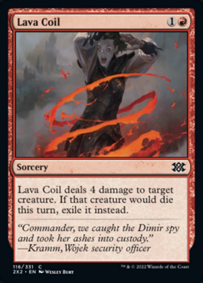 Lava Coil [Double Masters 2022] | L.A. Mood Comics and Games