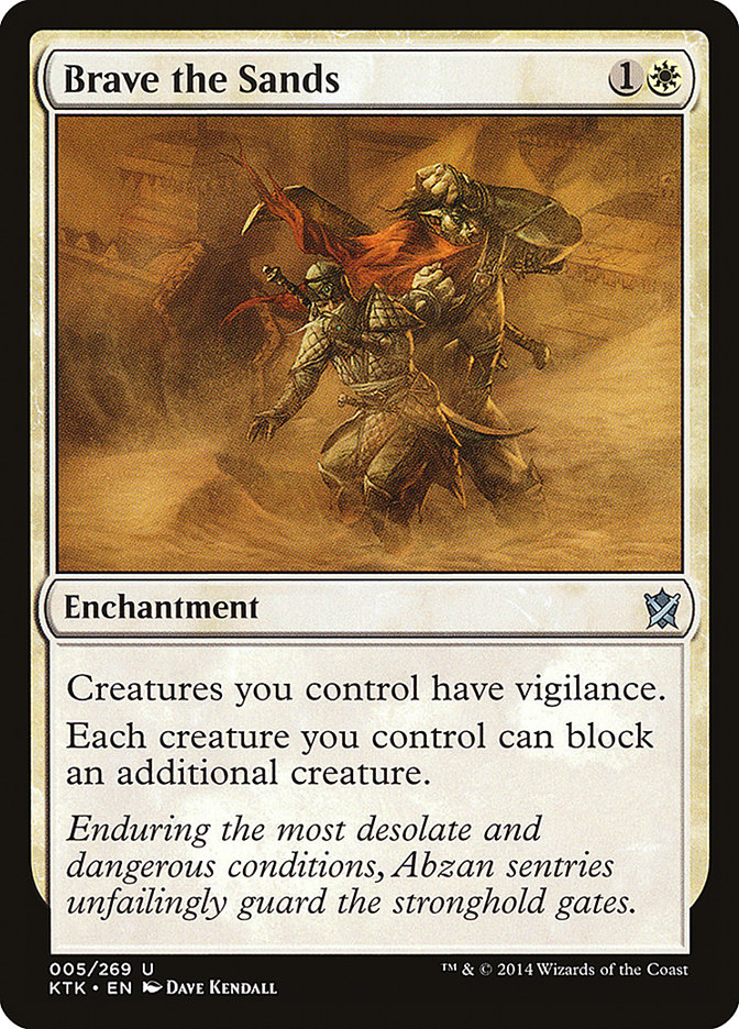Brave the Sands [Khans of Tarkir] | L.A. Mood Comics and Games
