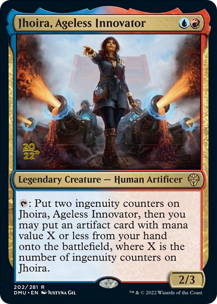 Jhoira, Ageless Innovator [Dominaria United Prerelease Promos] | L.A. Mood Comics and Games