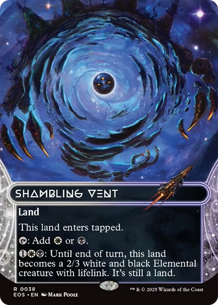 Shambling Vent (0038) (Borderless) [Edge of Eternities: Stellar Sights] | L.A. Mood Comics and Games
