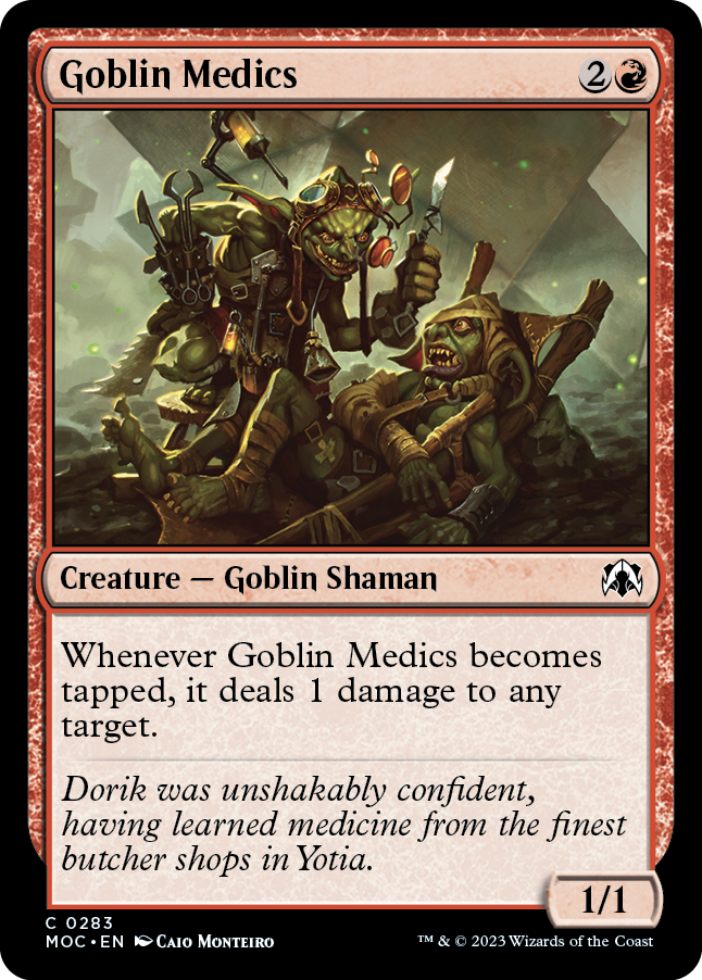 Goblin Medics [March of the Machine Commander] | L.A. Mood Comics and Games